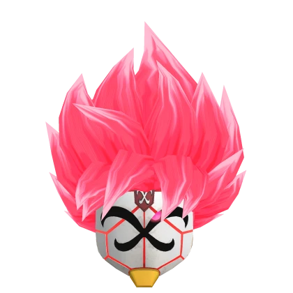 Super Saiyan Rose Goku Black Zamas u Pink w/ Mask