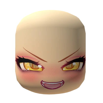 [ORIGINAL] Toga anime yellow eyes face 