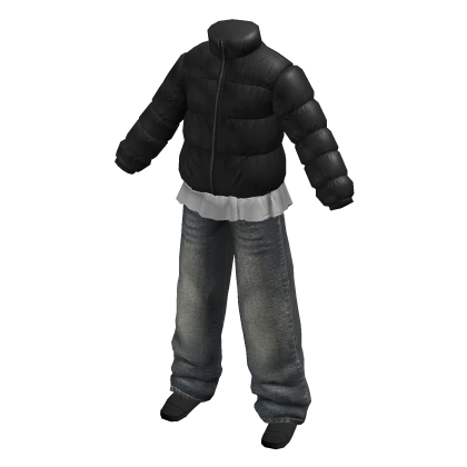 Streetwear Jeans and Jacket Outfit