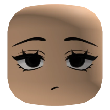 Bored Girl Face - Light