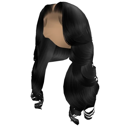 Blowout With Curtain Bangs [Black]