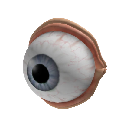 Huge Creepy Realistic Eye (Blue)