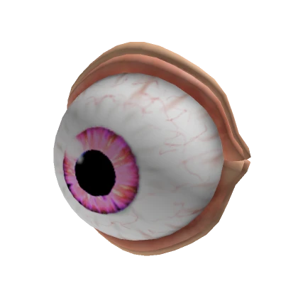 Huge Creepy Realistic Eye (Pink)