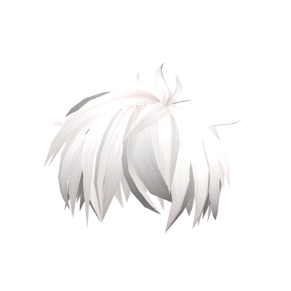 Messy White Hairstyle 13.0