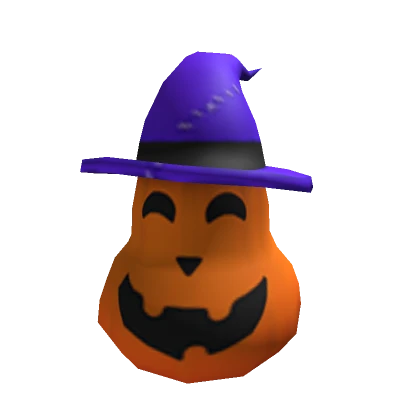 Witch Pumpkin Halloween Hat