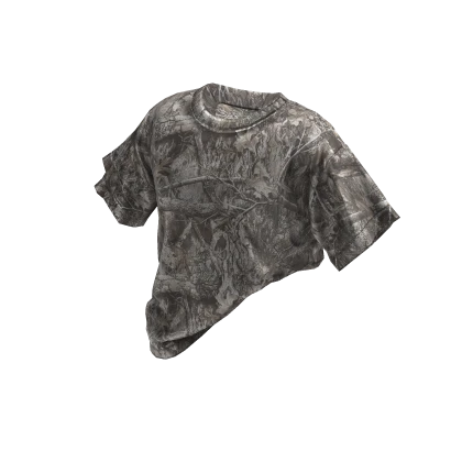 Oversized Tucked Tee Camo
