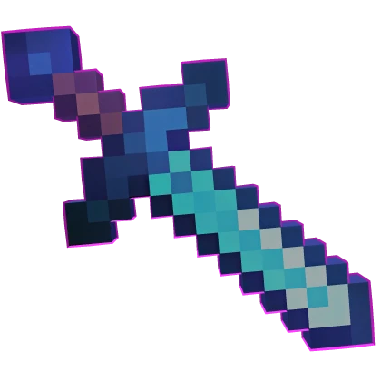 Enchanted Diamond Sword (BACK)