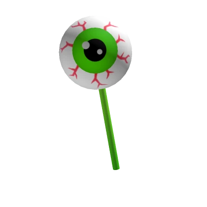 Green Eye Ball Lollipop