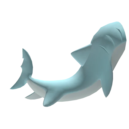Cute Kawaii Light Blue  Shark Tail