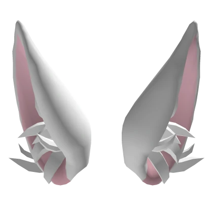 White Wolf Furry Ears