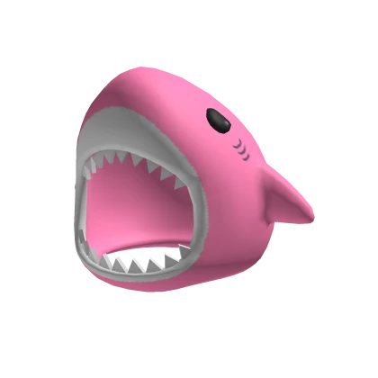 Pink Shark Hood 🌊
