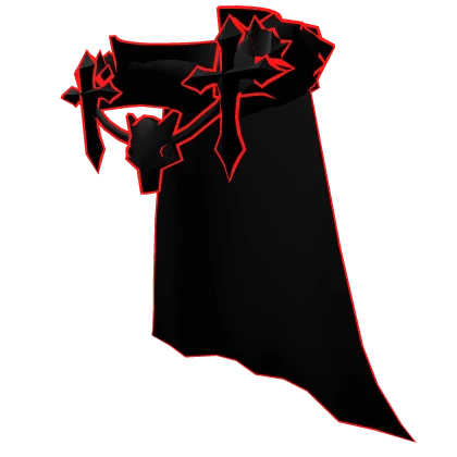 Cartoony Red Void Cape