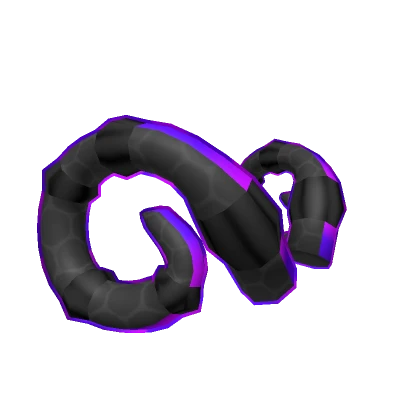 Purple Infused Black Horns