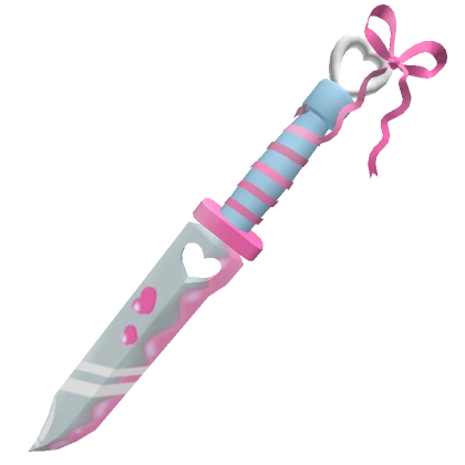 Pink Kawaii Heart Knife