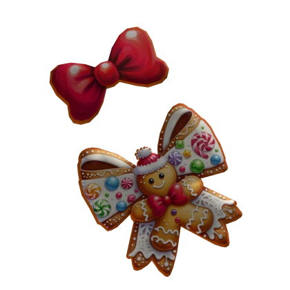 Christmas gingerbread Bow