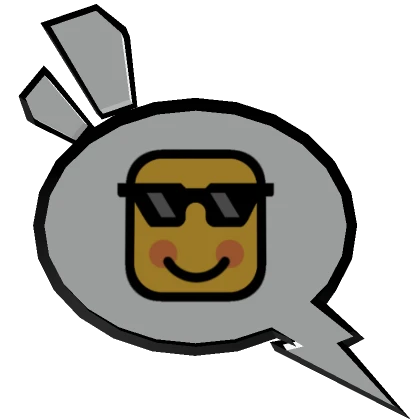 Sunglasses Emote Bubble