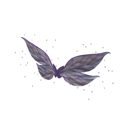 Purple Cute Fairy Shimmer Wings