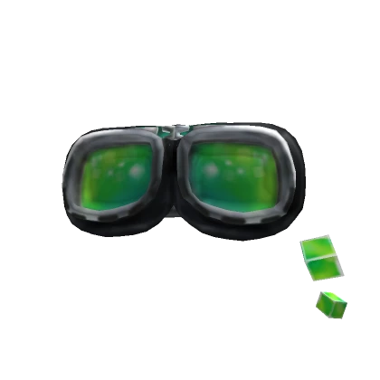 Mythic Bright Green Goggles