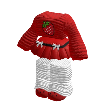 Cute Strawberry Outfit