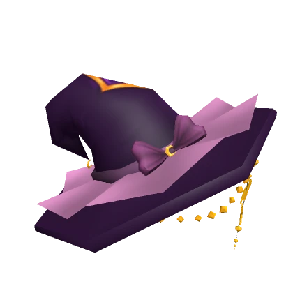 Halloween Purple Witch Hat