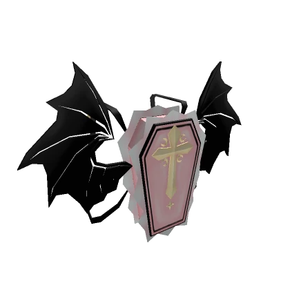 Halloween Batpack Pink And Black / Blocky