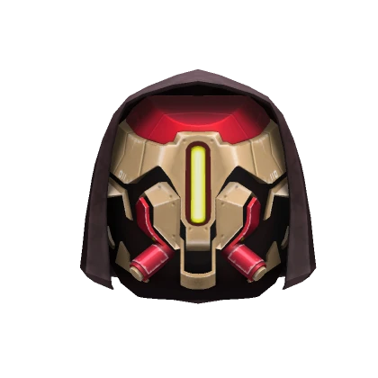 Red Cyber hero toy Mask [ Sci-fi Hat Christmas ]