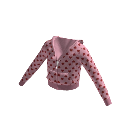 Pink Heart Hoodie