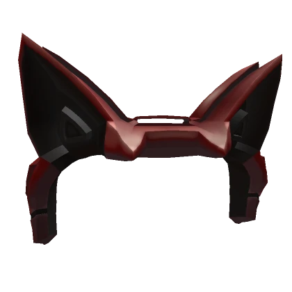 Red Cyber Neko Ears