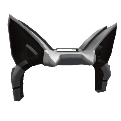 White Cyber Neko Ears