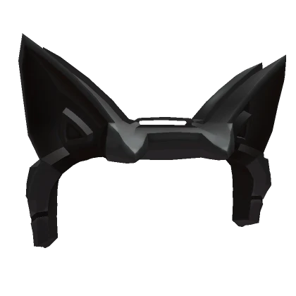 Black Cyber Neko Ears