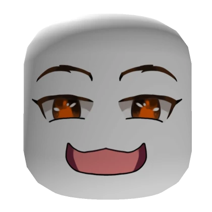 Orange Eyes Anime Smug Mask