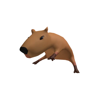 [Hovering] Lazy Capybara Friend