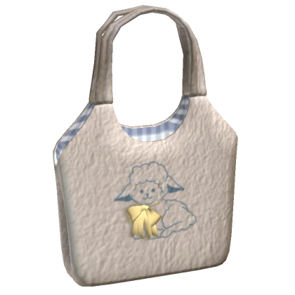 Fluffy Sheep Tote Bag