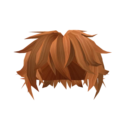 Ginger Messy Bedhead Hairstyle