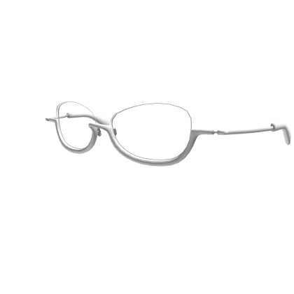 Casual White Reading Glasses