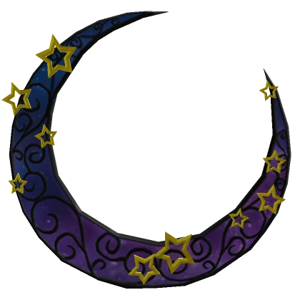 Ornate Moon Background 