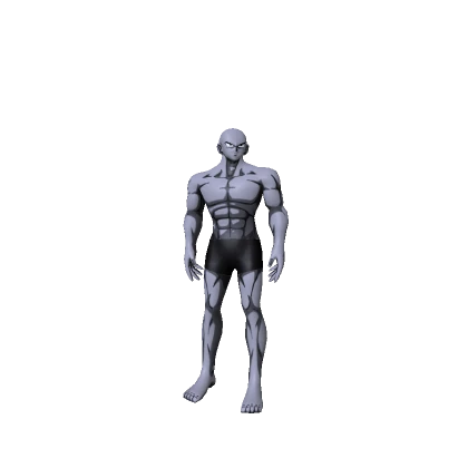 Anime Warrior Saiyan (Recolorable)