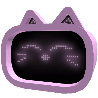 Pink TV Cat