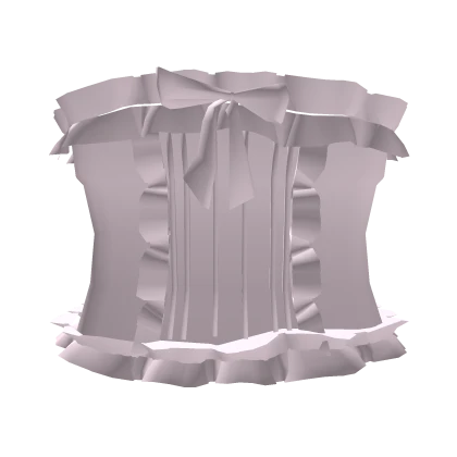 † : pink gothic ruffled lace corset