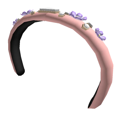 Jeweled Pink Headband 