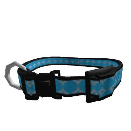 Fancy Blue Canine Collar