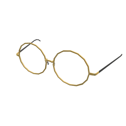 Thin Gold Aesthetic Glasses