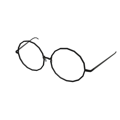 Thin Black Aesthetic Glasses