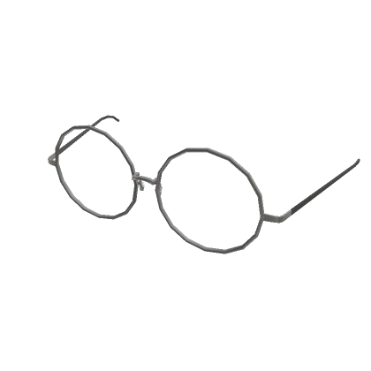 Thin Silver Aesthetic Glasses