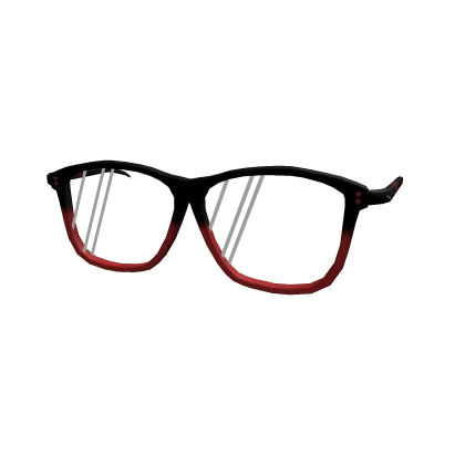 Simple Glasses Red