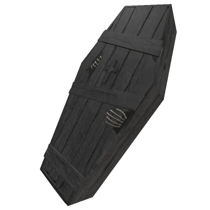 Realistic Coffin With Skeleton Hands