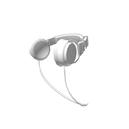 white connected headphones (3.0)