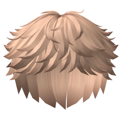 Messy Fluffy Boy Hair (Blonde)
