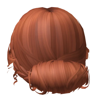Ginger Low Bun w/ Braid