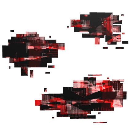 [Animated] Glitched TV Static Body Cover Red